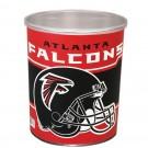 Load image into Gallery viewer, Atlanta Falcons 1 gallon popcorn tin
