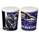 Load image into Gallery viewer, Baltimore Ravens 3 gallon popcorn tin

