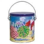 Load image into Gallery viewer, OBX Popcorn 1 gallon Beach tin
