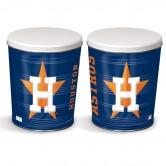 Load image into Gallery viewer, Houston Astros 3 gallon popcorn tin