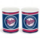 Load image into Gallery viewer, Minnesota Twins 1 gallon popcorn tin
