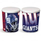 New York Giants 3 gallon popcorn tin