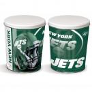 New York Jets 3 gallon popcorn tin 