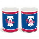 Load image into Gallery viewer, Philadelphia Phillies 1 gallon popcorn tin