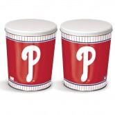 Load image into Gallery viewer, Philadelphia Phillies 3 gallon popcorn tin
