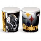 Load image into Gallery viewer, Pittsburgh Steelers 3 gallon popcorn tin
