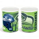 Seattle Seahawks 1 gallon popcorn tin 