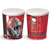 Load image into Gallery viewer, Tampa Bay Buccaneers 3 gallon popcorn tin
