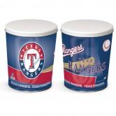 Load image into Gallery viewer, Texas Rangers 3 gallon popcorn tin
