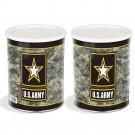 Load image into Gallery viewer, US Army 1 Gallon Popcorn Tin
