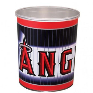 Los Angeles Angels 1 gallon popcorn tin