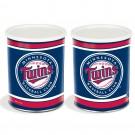 Minnesota Twins 1 gallon popcorn tin